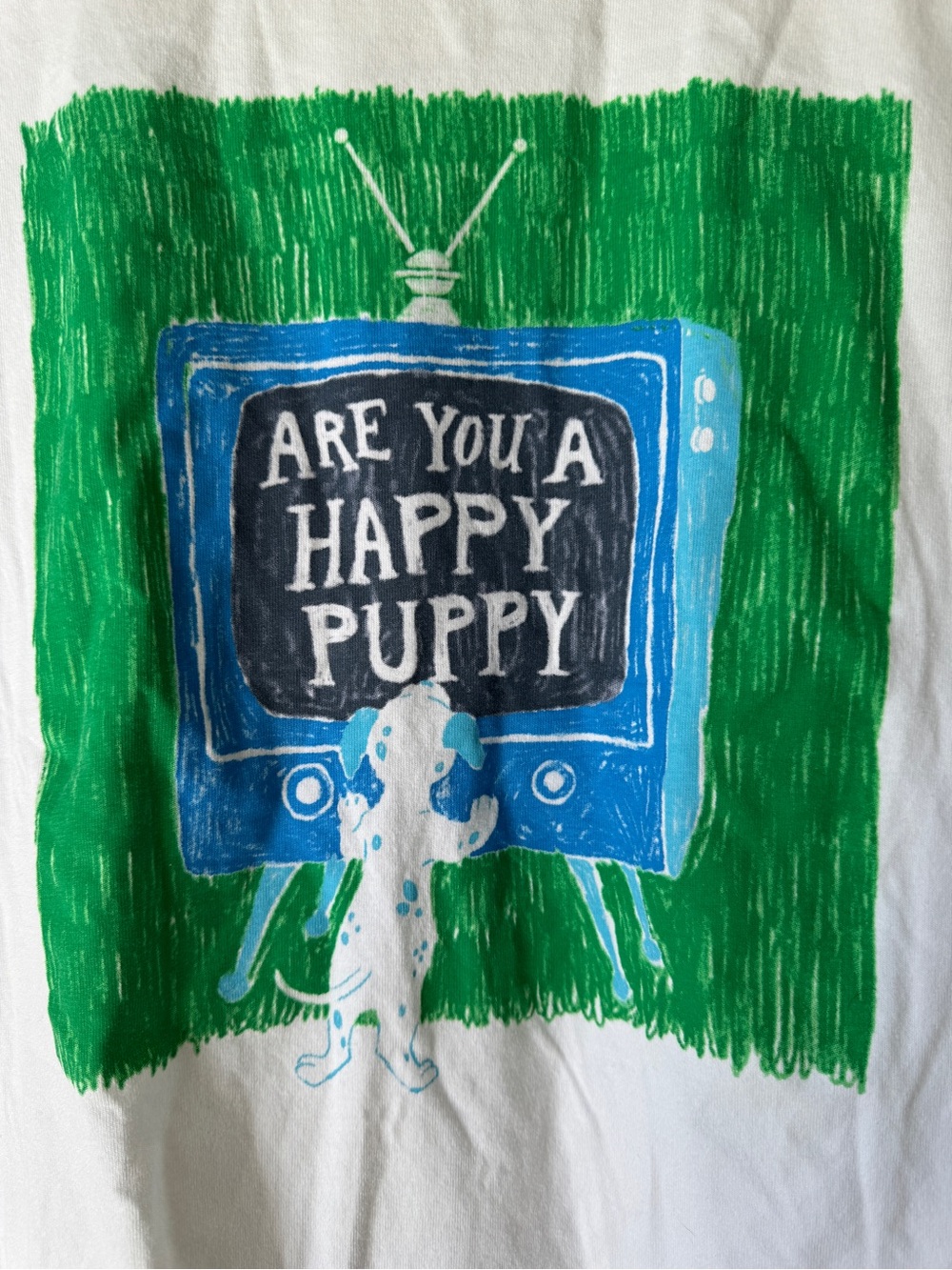 Uniqlo UTGP x Disney 101 Dalmatians “Are You A Happy Puppy” Graphic Tee Size M - Picture 3 of 6